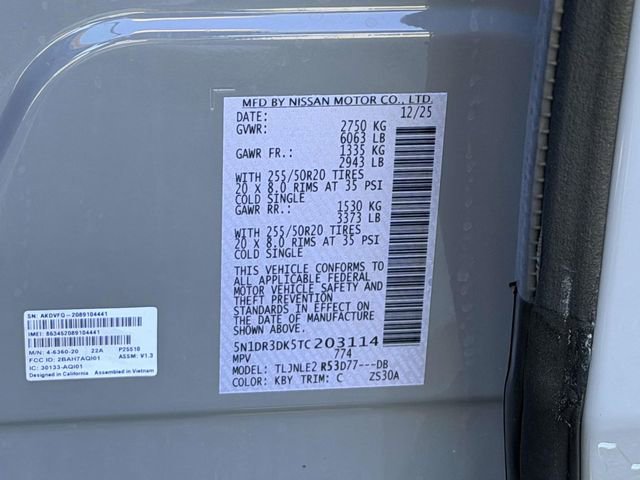 New 2026 Nissan Pathfinder Platinum image 25