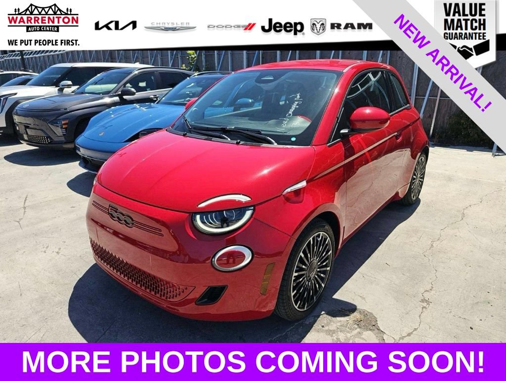 Used 2024 FIAT 500 e (RED) FWD image 1