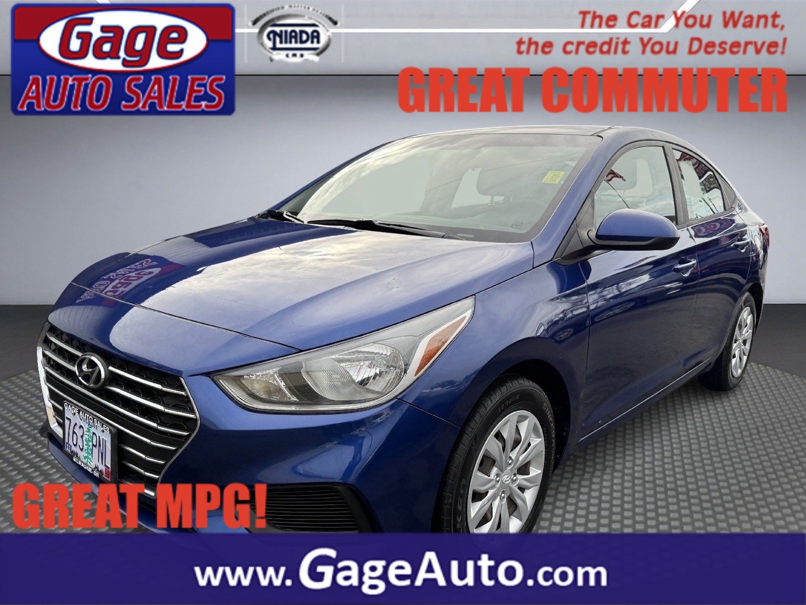 Used 2021 Hyundai Accent SE FWD image 1