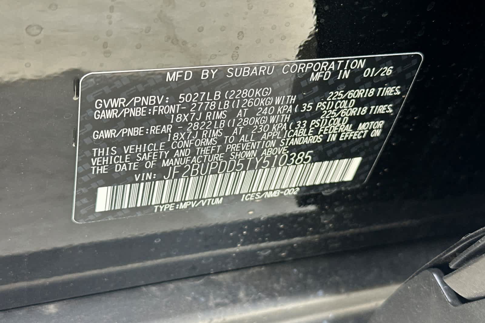 New 2026 Subaru Outback Limited w/ Premium/Limited Plus Package AWD/4WD image 35