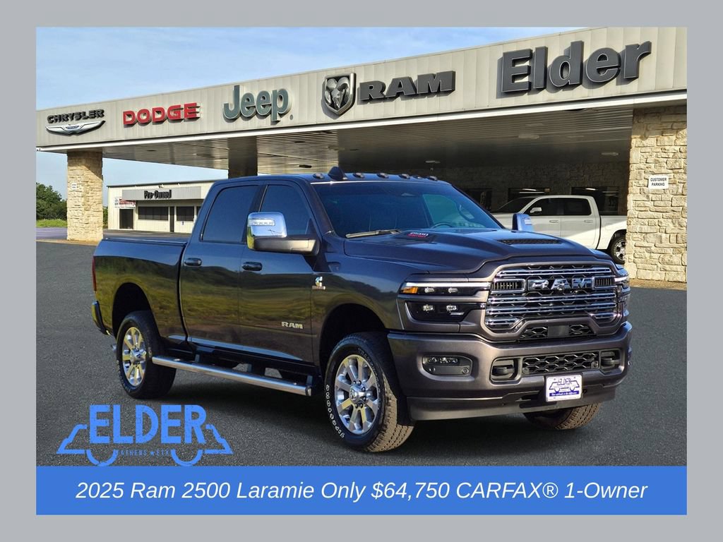 Used 2025 RAM 2500 Laramie w/ Sport Appearance Package AWD/4WD 360° Tour