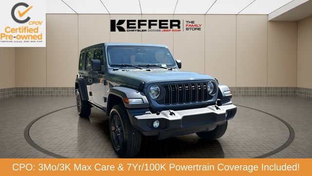 Certified 2024 Jeep Wrangler Unlimited Sport AWD/4WD image 9