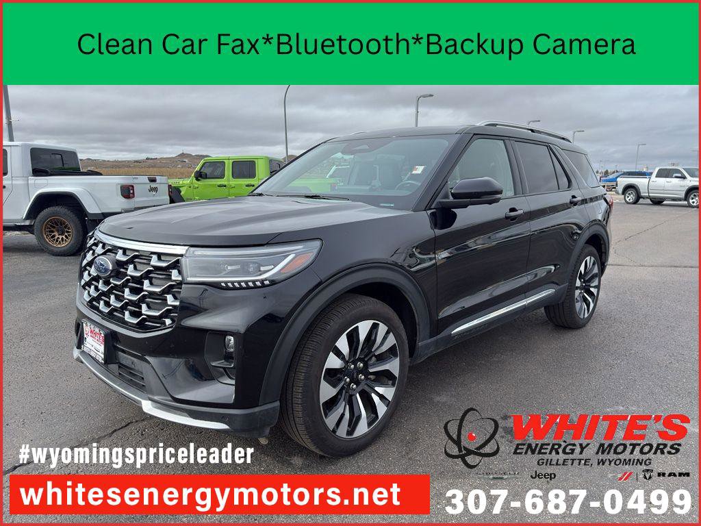 Used 2025 Ford Explorer Platinum w/ LUX Leather Package AWD/4WD image 1