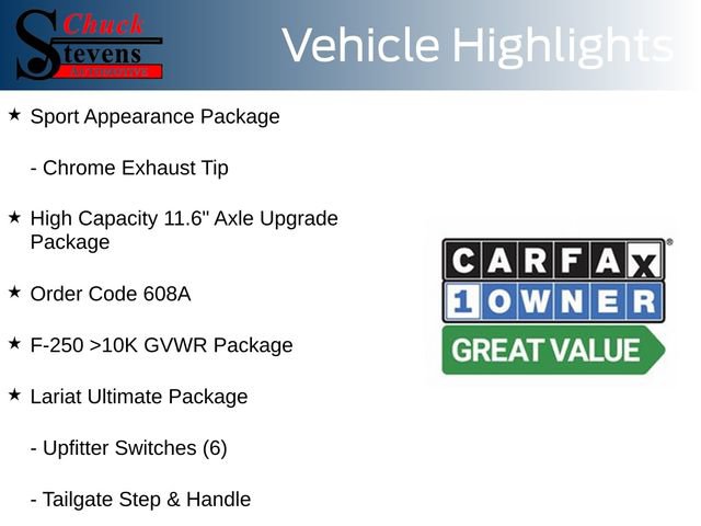 Certified 2024 Ford F250 Lariat w/ Lariat Ultimate Package AWD/4WD image 15