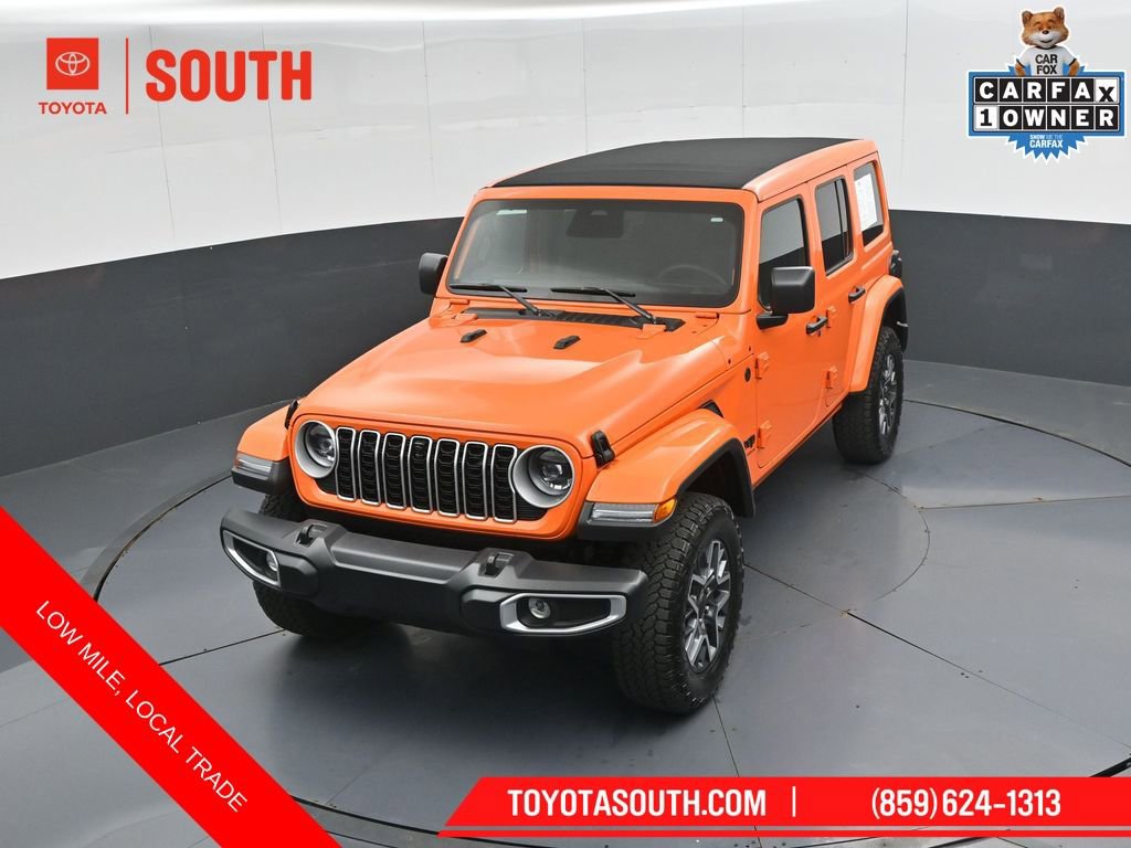 Used 2025 Jeep Wrangler Sahara w/ Technology Group AWD/4WD image 53