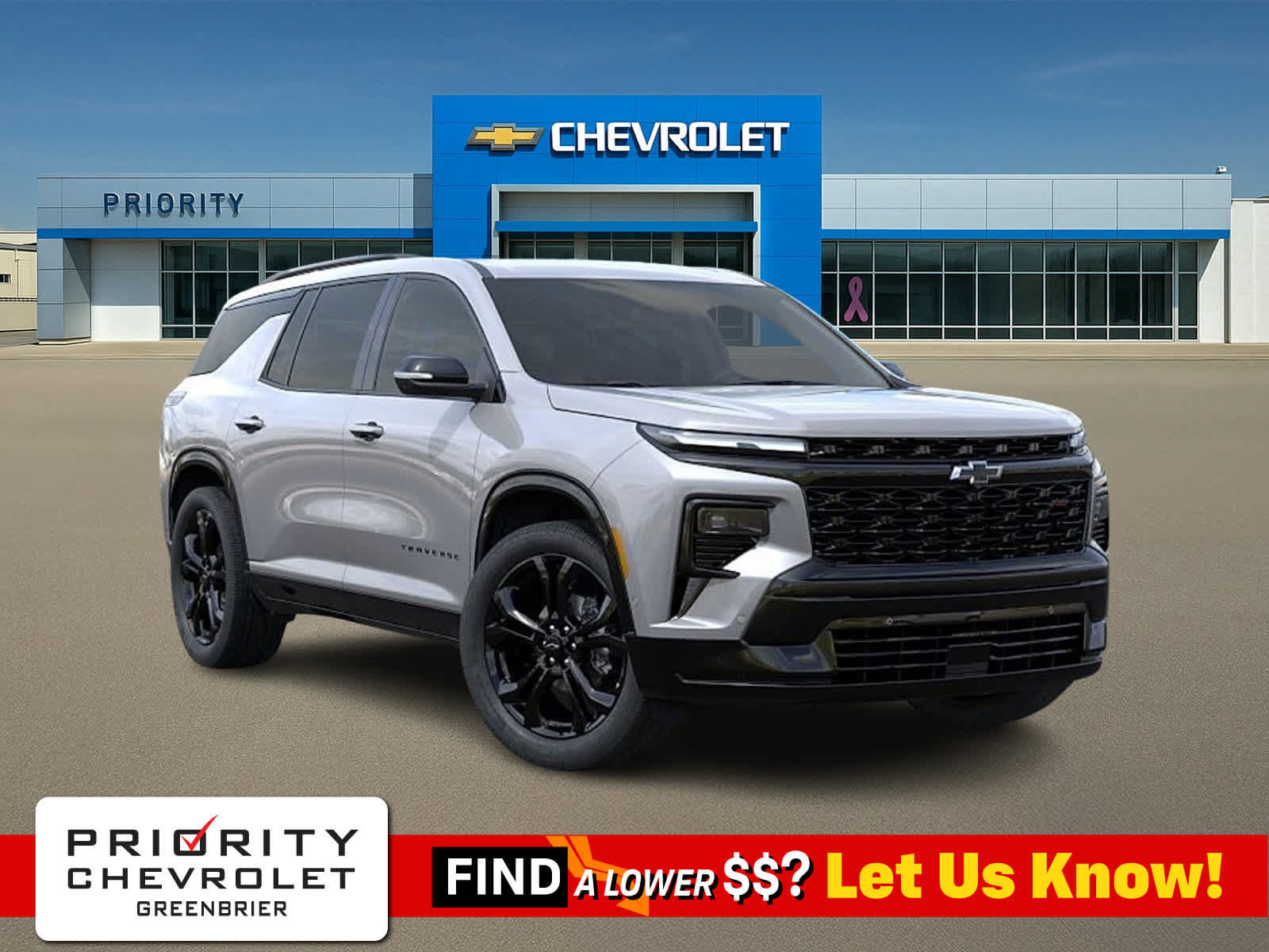 New 2027 Chevrolet Traverse RS