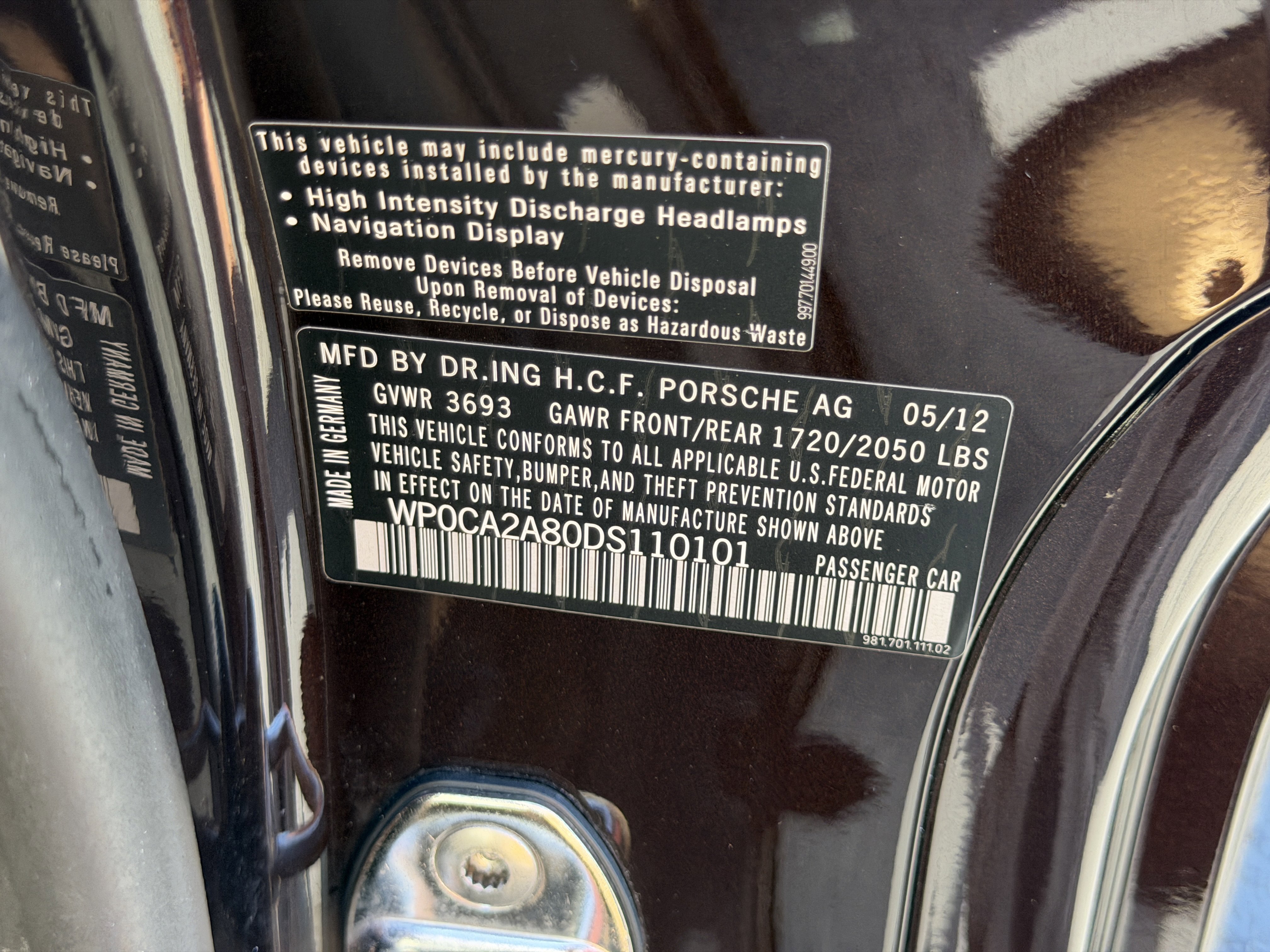 Used 2013 Porsche Boxster RWD image 31