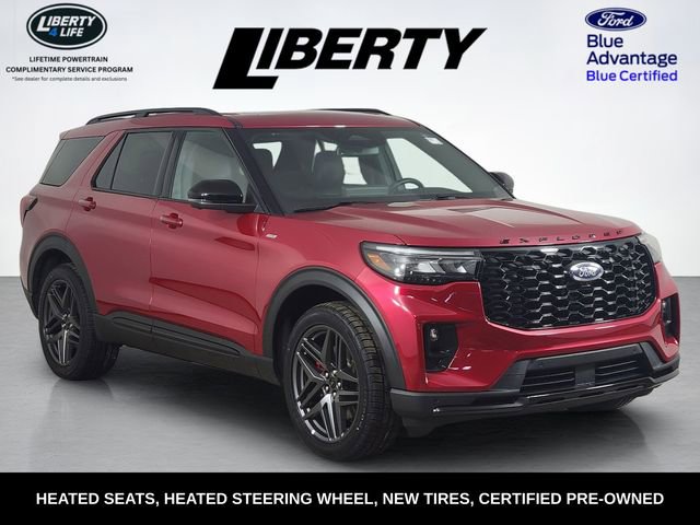 Certified 2025 Ford Explorer ST-Line w/ Premium Package AWD/4WD image 1