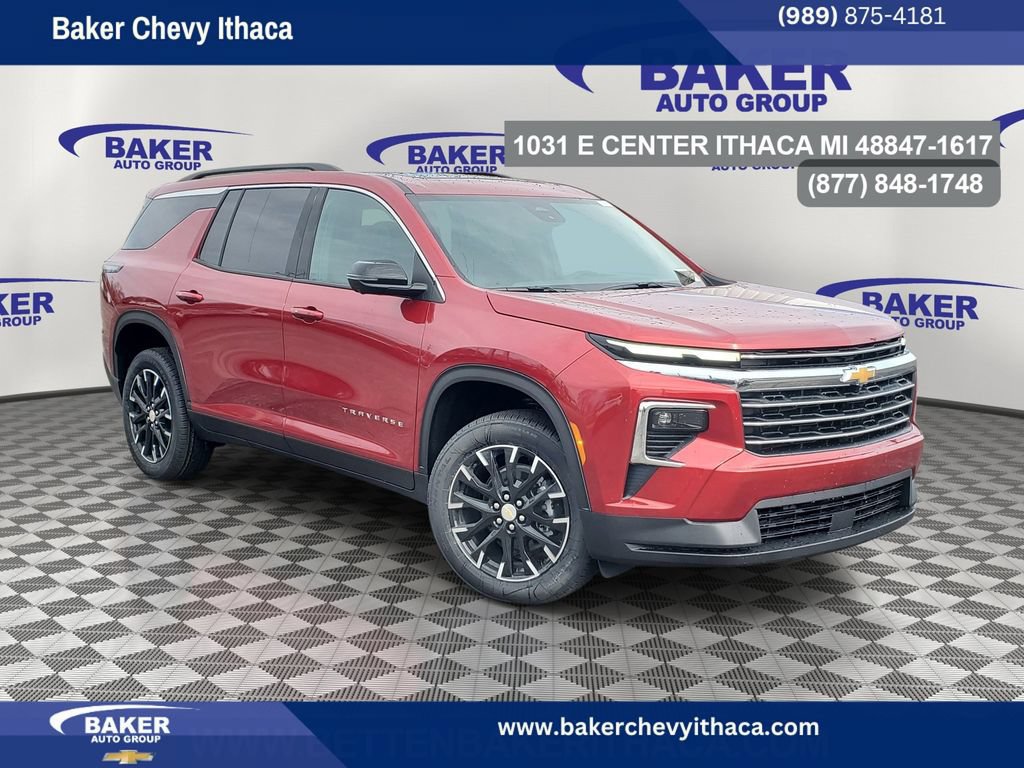 New 2026 Chevrolet Traverse LT w/ Sun and Wheel Package AWD/4WD image 1