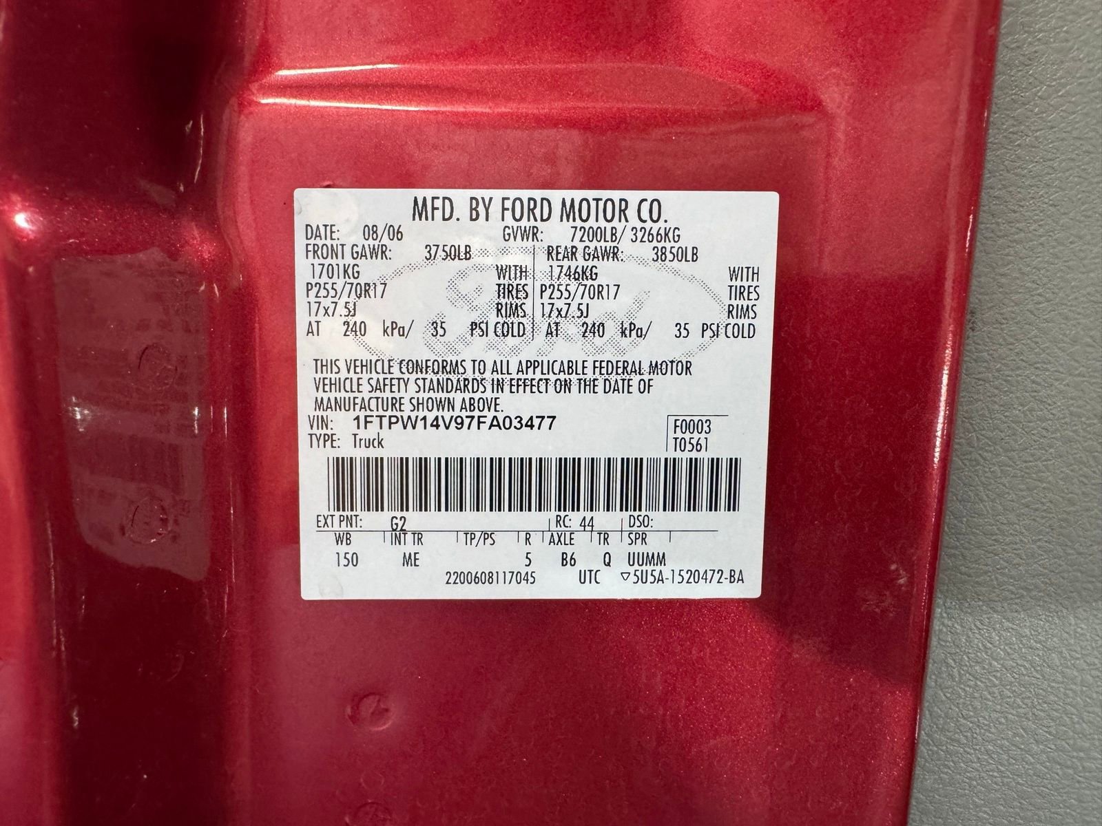 Used 2007 Ford F150 XLT image 19