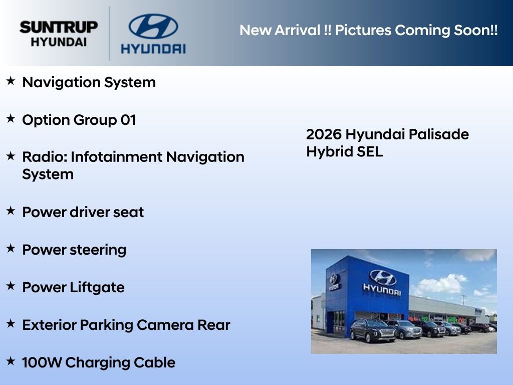 New 2026 Hyundai Palisade SEL w/ Tow & Go Package AWD/4WD image 2