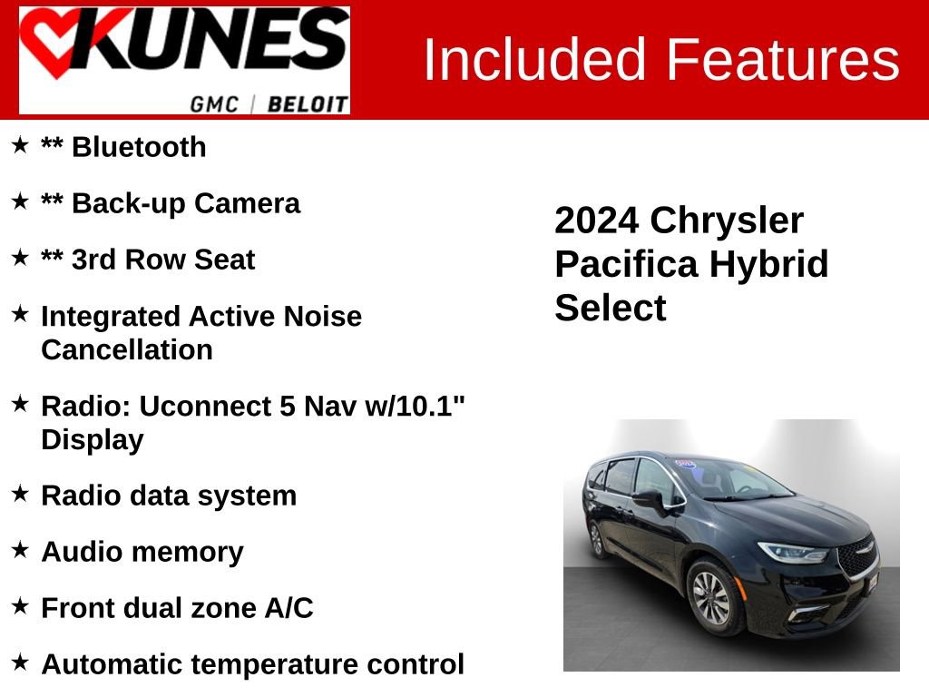 Used 2024 Chrysler Pacifica Select image 2