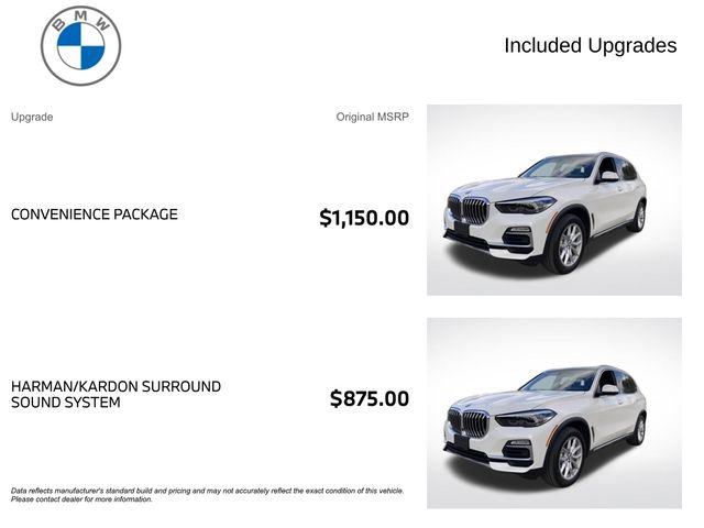 Used 2019 BMW X5 xDrive40i w/ Convenience Package image 3