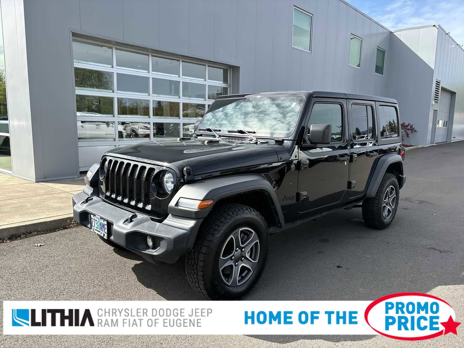 Certified 2022 Jeep Wrangler Unlimited Sport