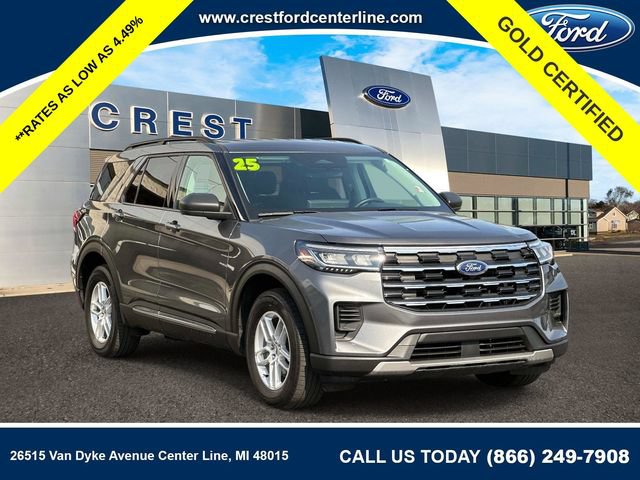 Certified 2025 Ford Explorer Active AWD/4WD image 1