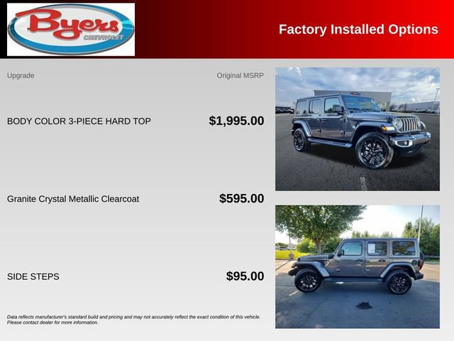 Used 2025 Jeep Wrangler Unlimited Sahara AWD/4WD image 10