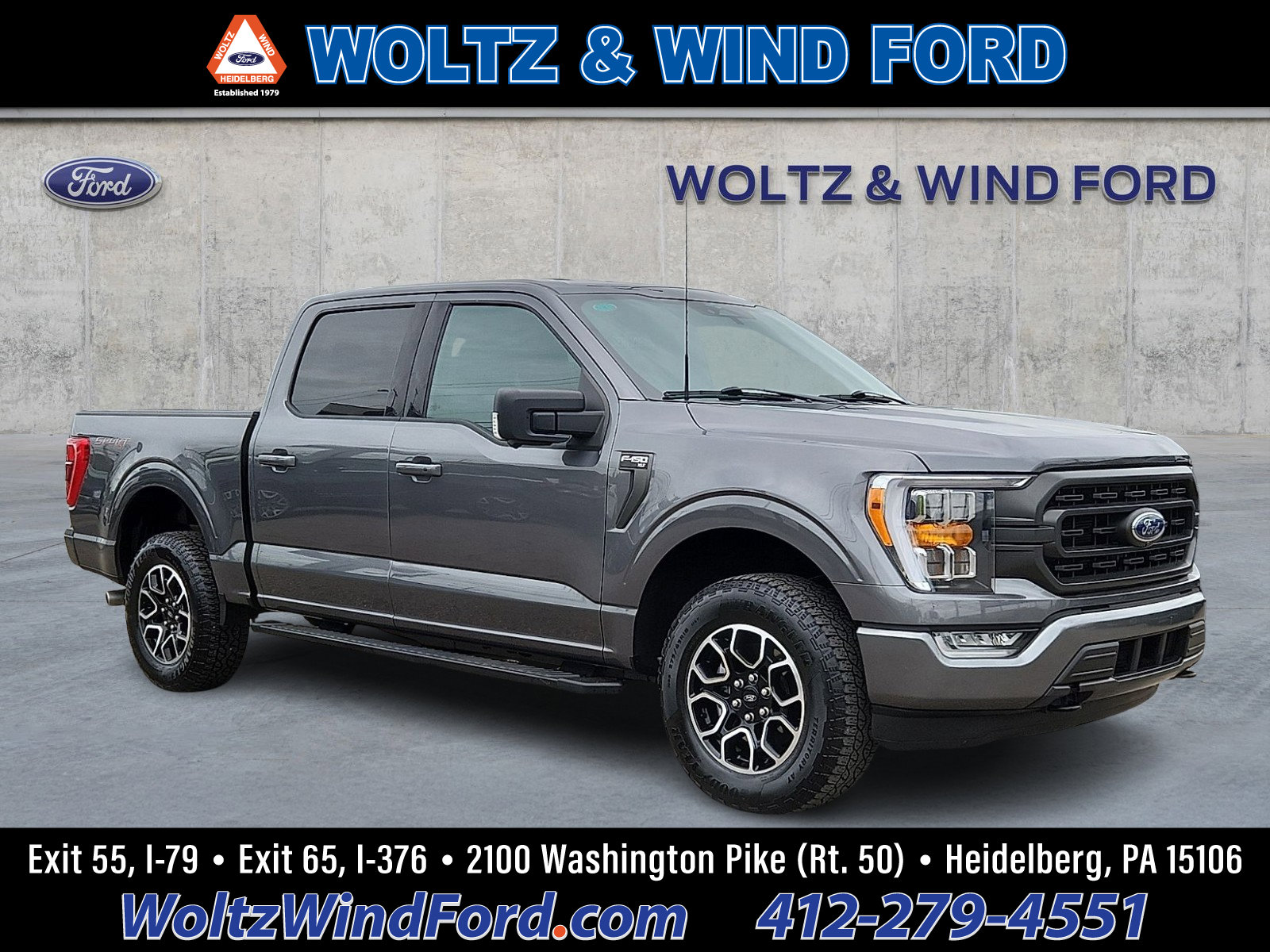 Used 2023 Ford F150 XLT w/ Equipment Group 302A High AWD/4WD image 1