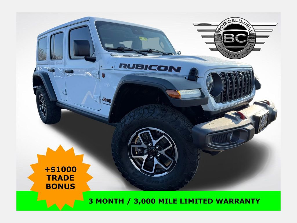 Used 2024 Jeep Wrangler Unlimited Rubicon w/ Technology Group