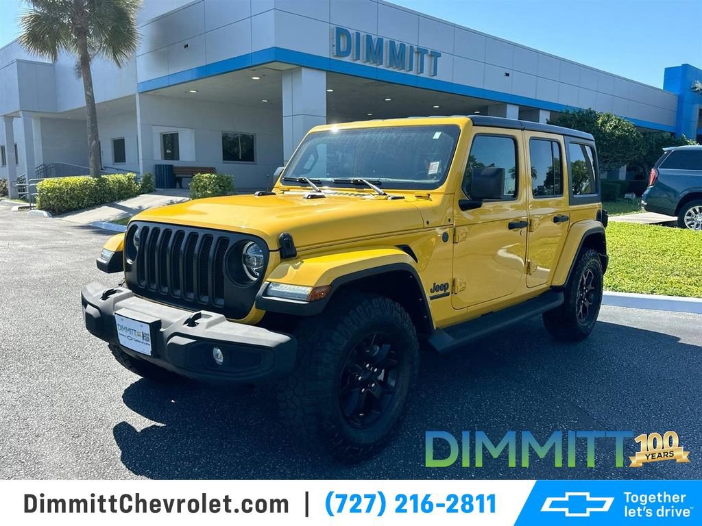 Used 2021 Jeep Wrangler Unlimited Sport