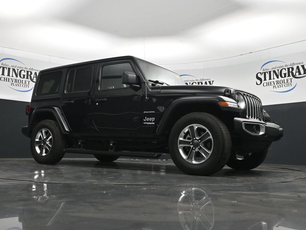 Used 2021 Jeep Wrangler Unlimited Sahara AWD/4WD image 26