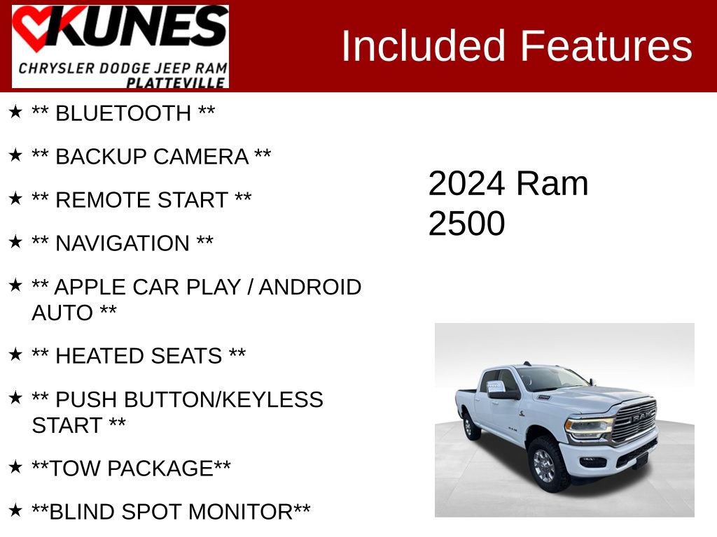 Used 2024 RAM 2500 Laramie image 2
