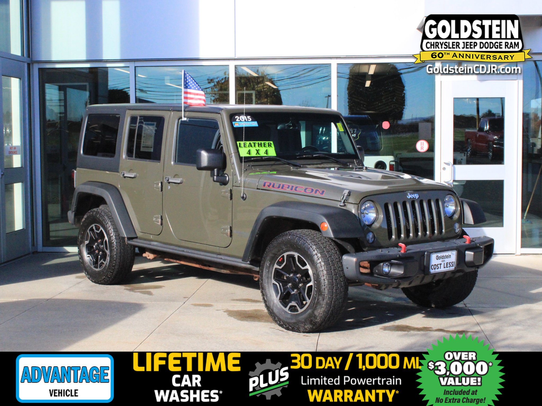 Used 2015 Jeep Wrangler Unlimited Rubicon