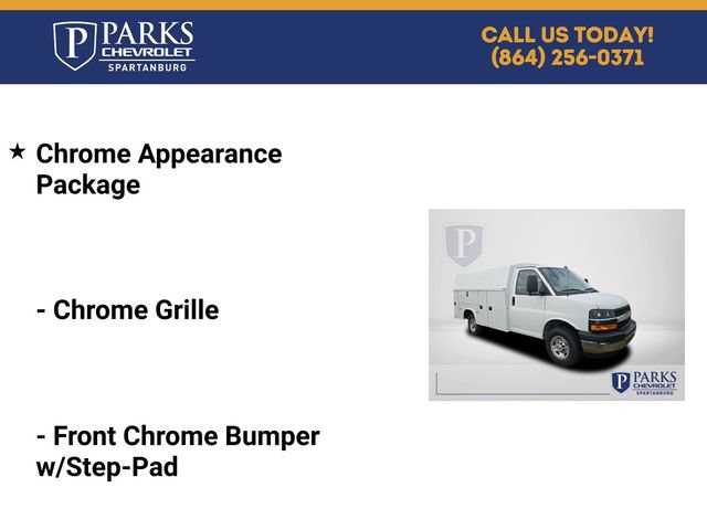 New 2025 Chevrolet Express 3500 w/ Power Convenience Package RWD image 5