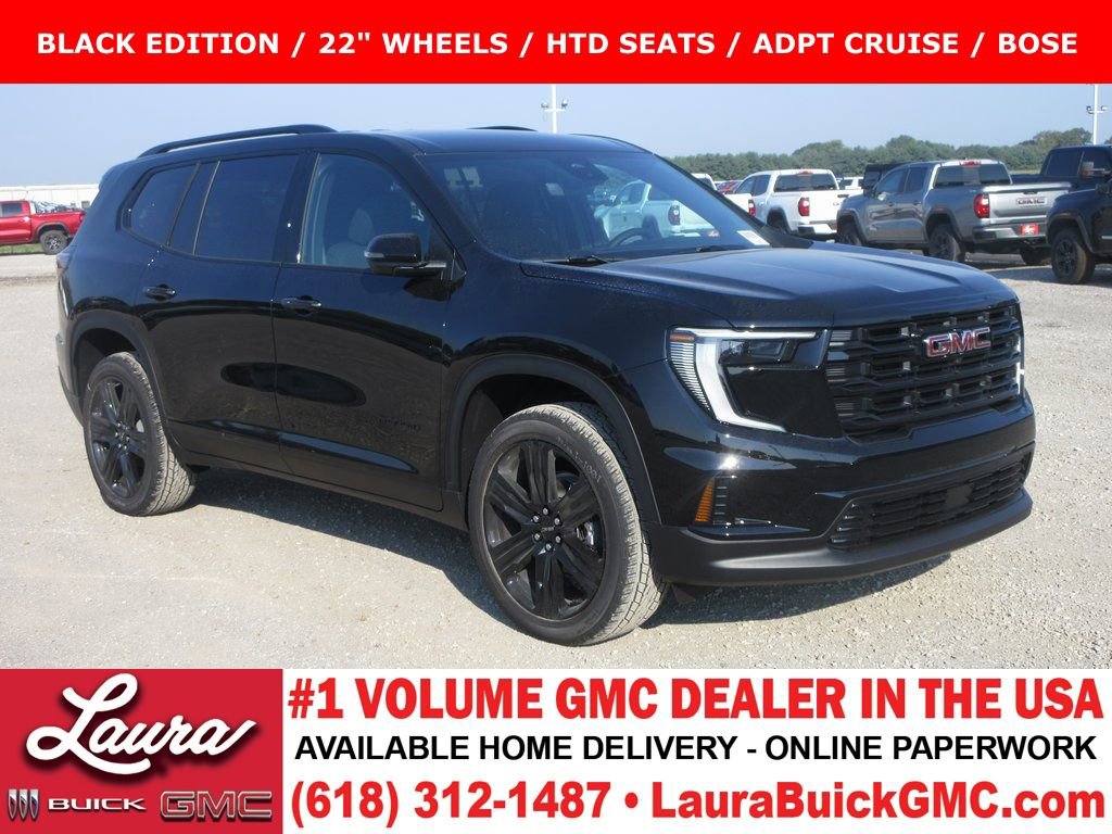 New 2026 GMC Acadia Elevation w/ Black Edition image 1