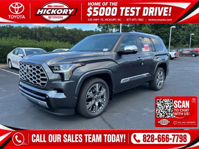 New 2026 Toyota Sequoia Capstone