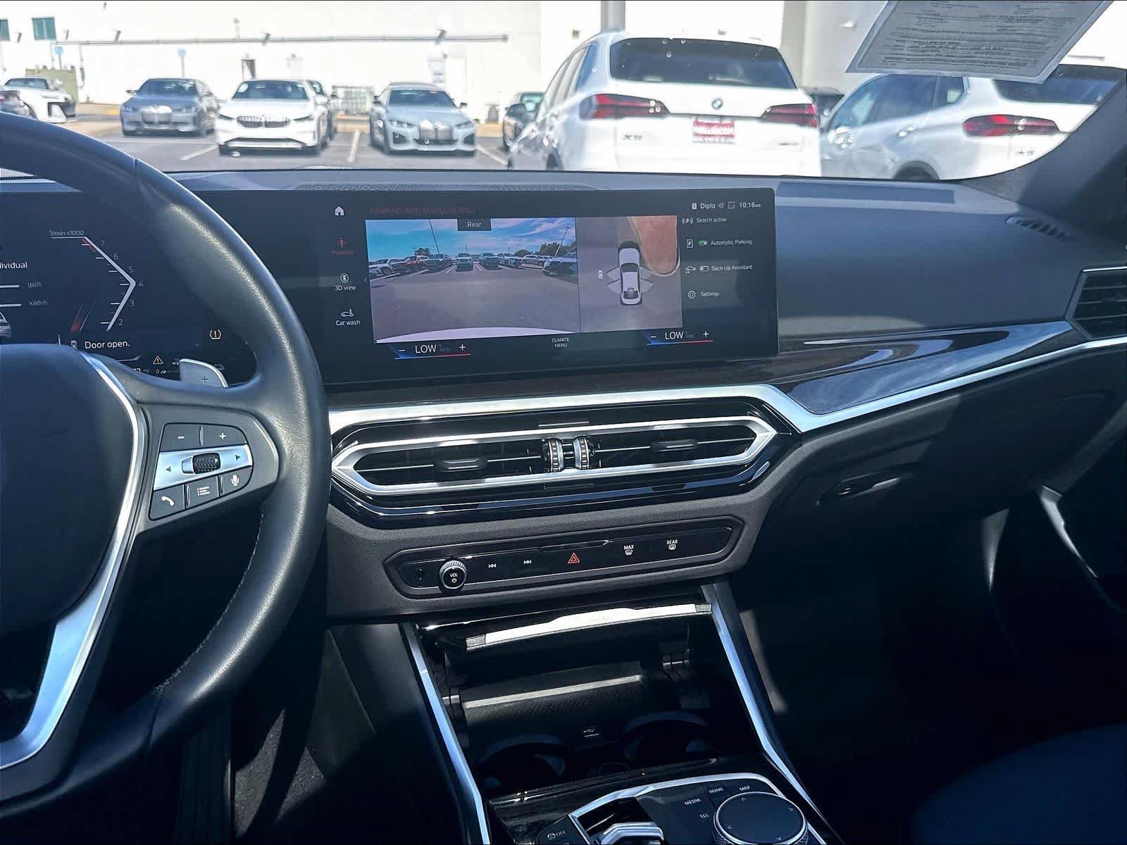 Used 2024 BMW 330e w/ Parking Assistance Package RWD image 12