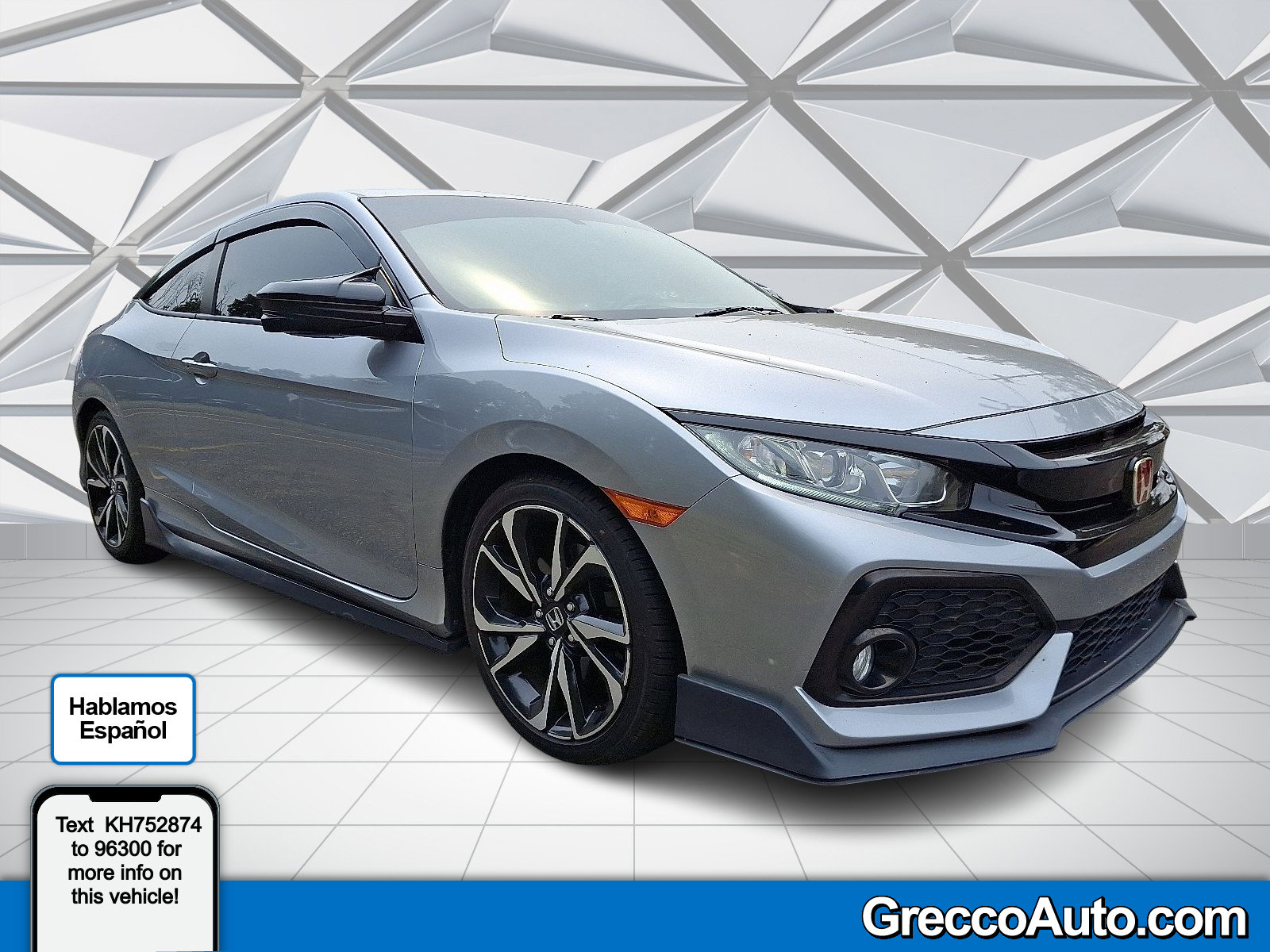 Certified 2019 Honda Civic Si