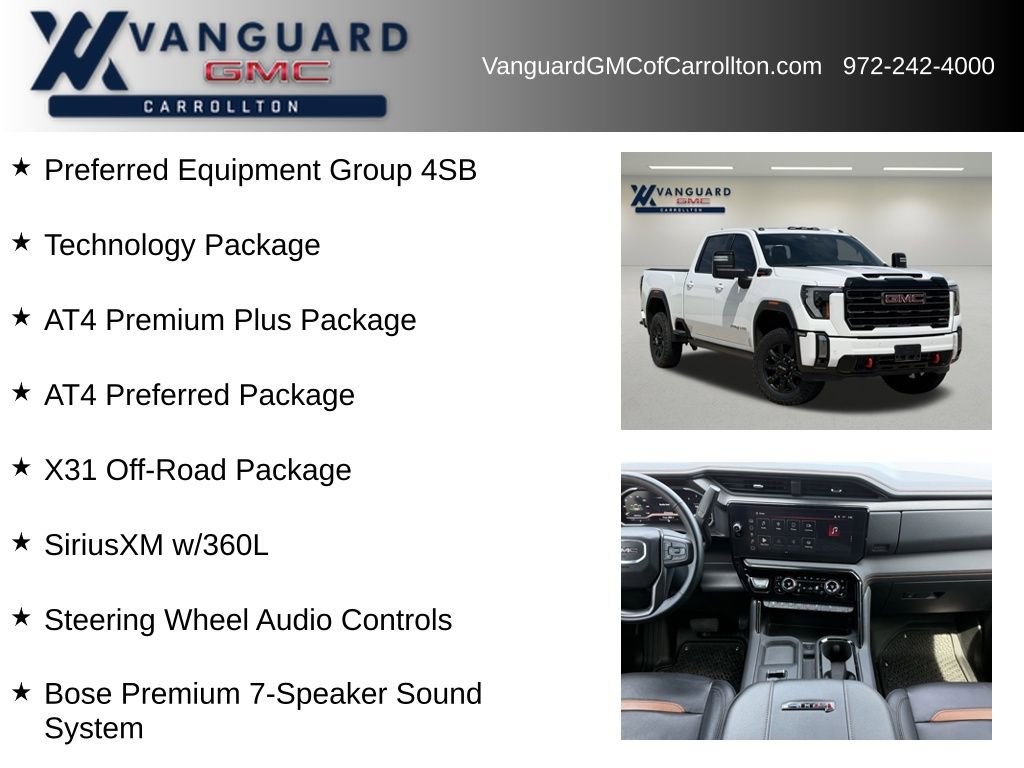 Used 2024 GMC Sierra 2500 AT4 w/ AT4 Premium Plus Package AWD/4WD image 6