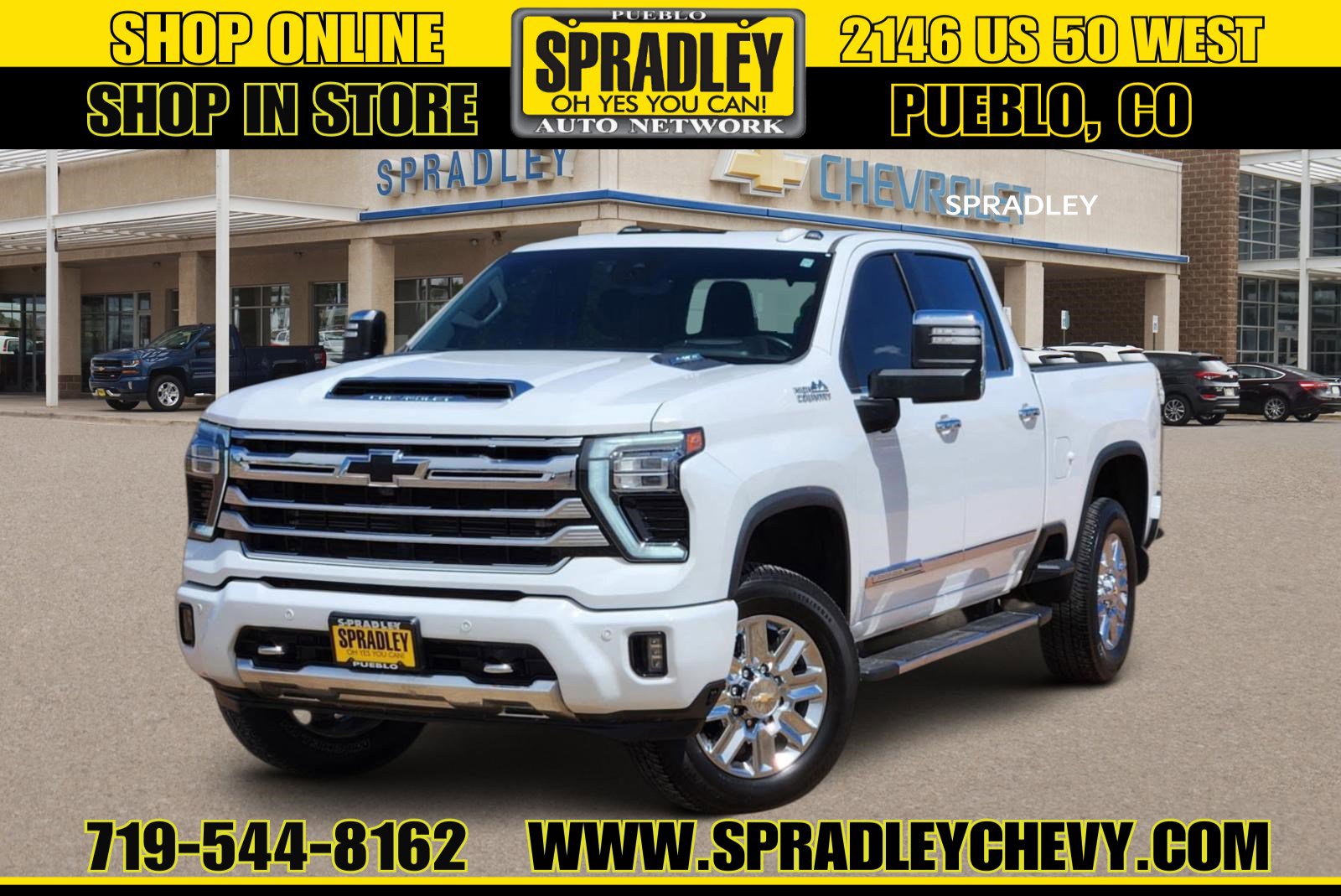 Used 2024 Chevrolet Silverado 3500 High Country w/ High Country Premium Package AWD/4WD image 1