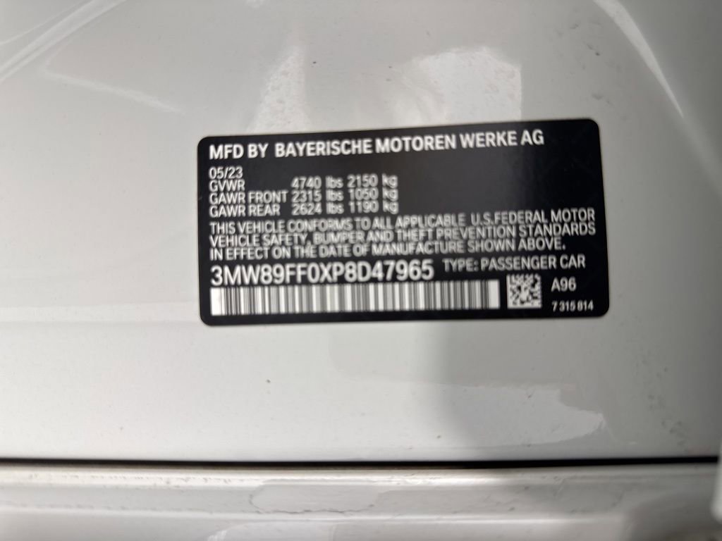 Certified 2023 BMW 330i xDrive Sedan w/ Premium Package AWD/4WD image 18