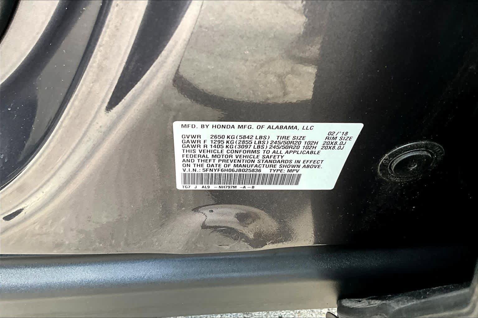 Used 2018 Honda Pilot Elite image 35