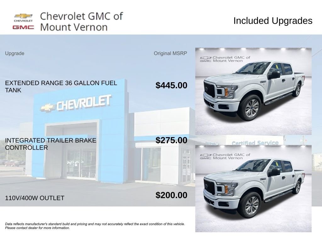Used 2018 Ford F150 XL w/ Equipment Group 101A Mid AWD/4WD image 9