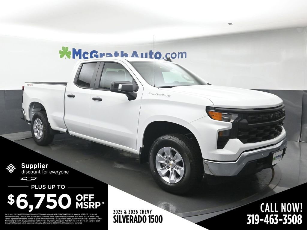 New 2026 Chevrolet Silverado 1500 W/T