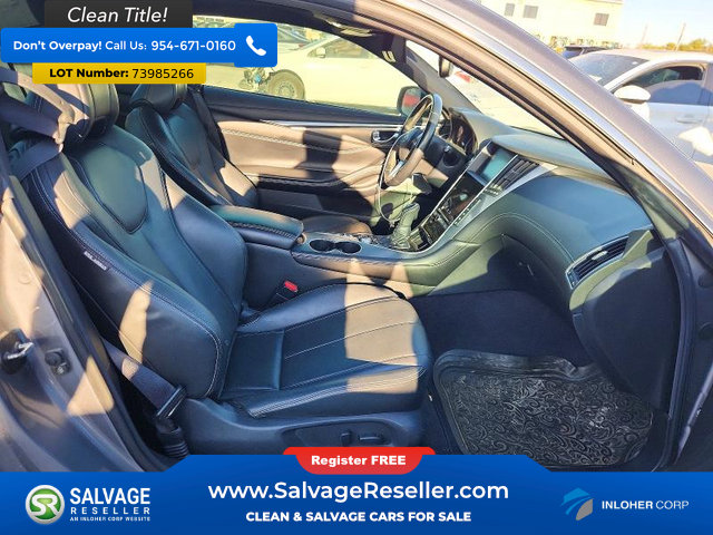 Used 2018 INFINITI Q60 3.0t Luxe RWD image 13