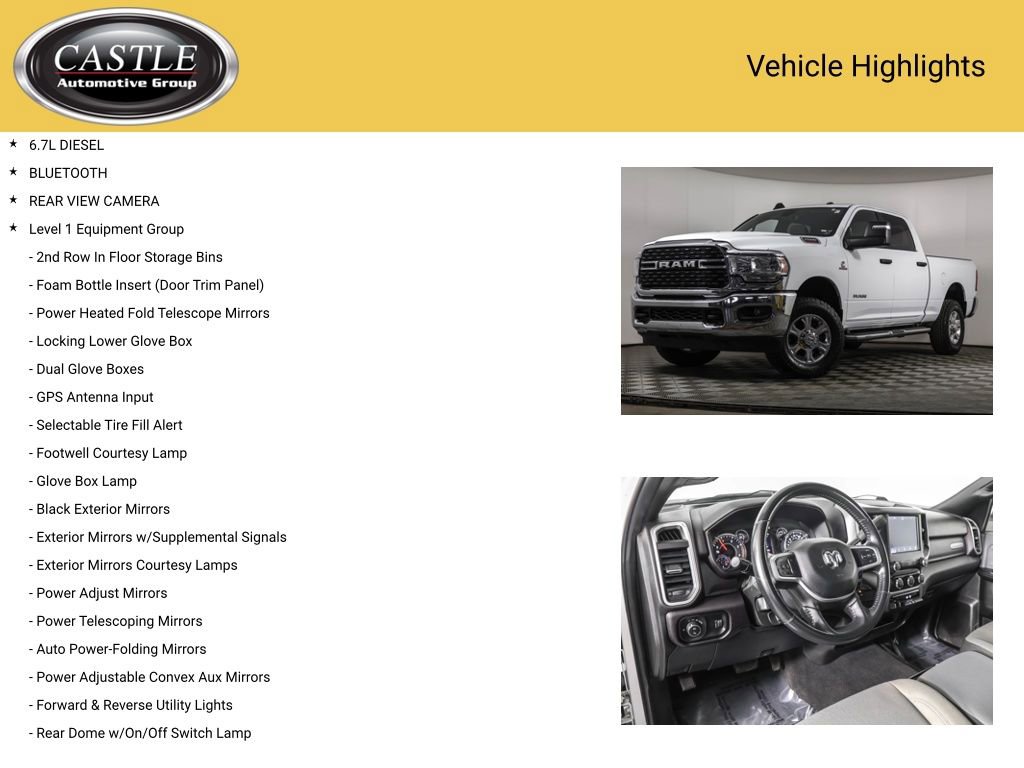 Used 2023 RAM 2500 Big Horn w/ Level 1 Equipment Group image 3