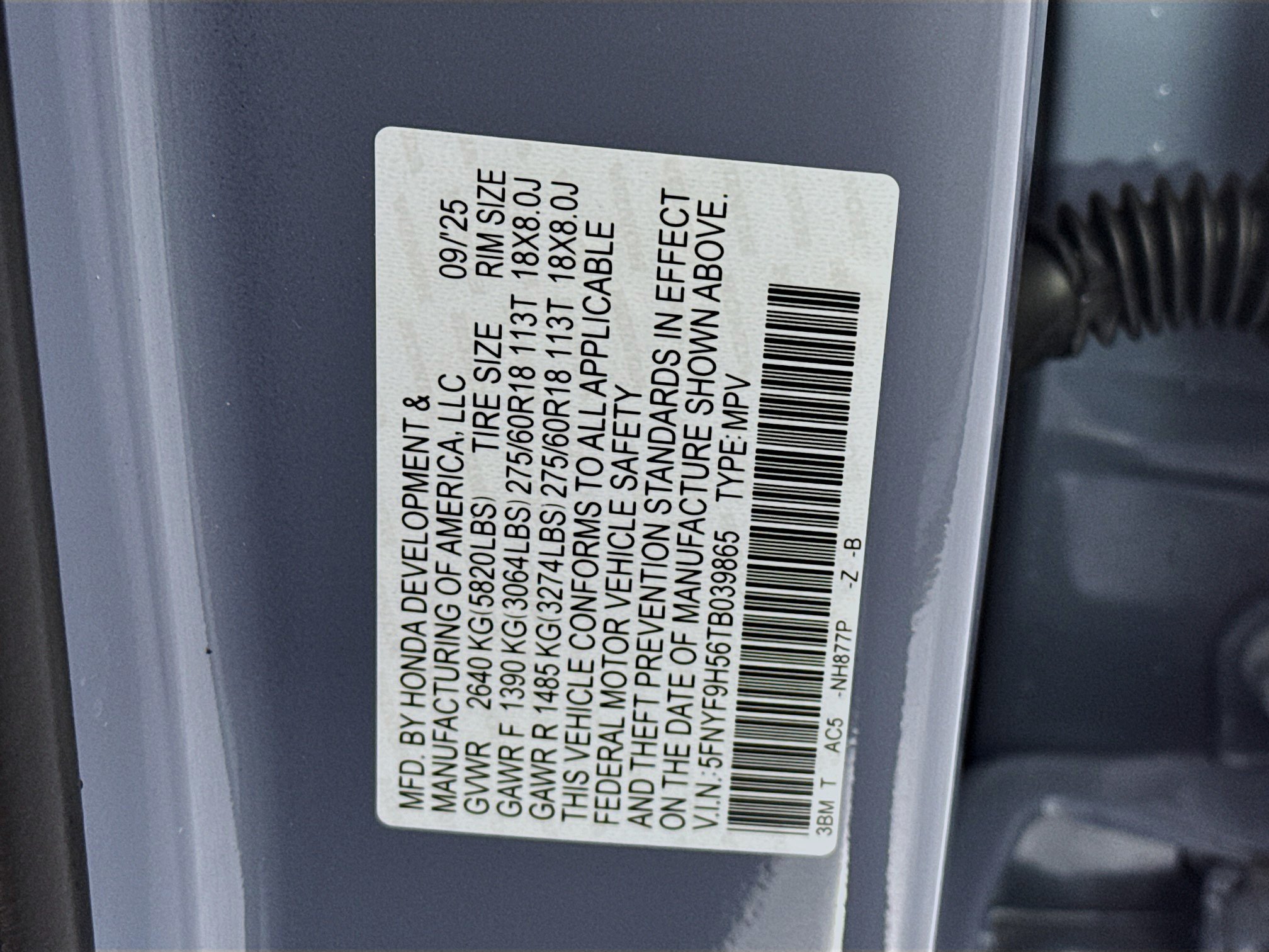 New 2026 Honda Passport TrailSport image 33