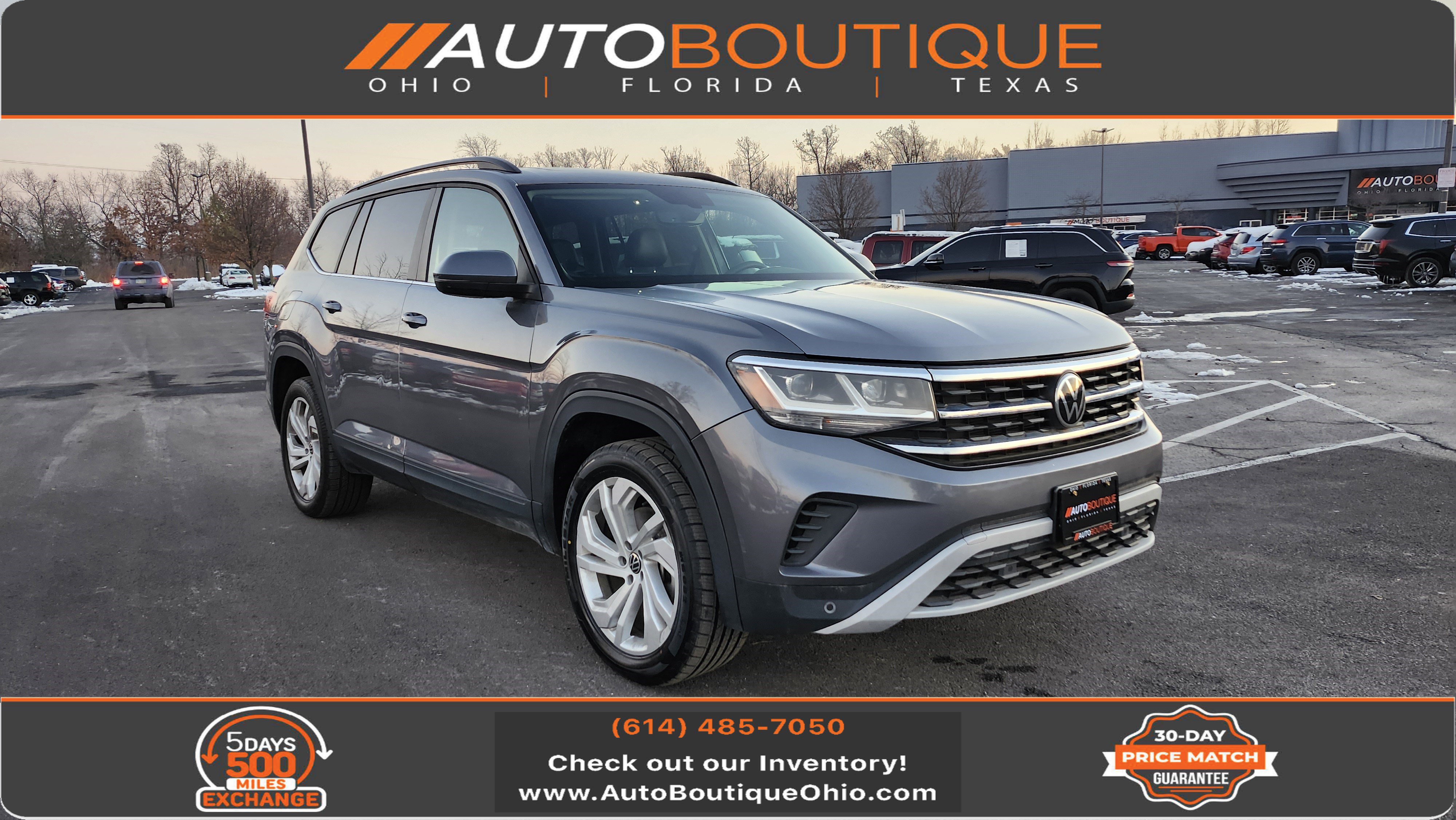 Used 2021 Volkswagen Atlas SE w/ Panoramic Sunroof Package image 1