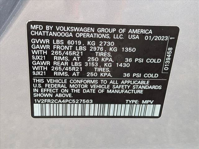 Used 2023 Volkswagen Atlas SEL Premium AWD/4WD image 25