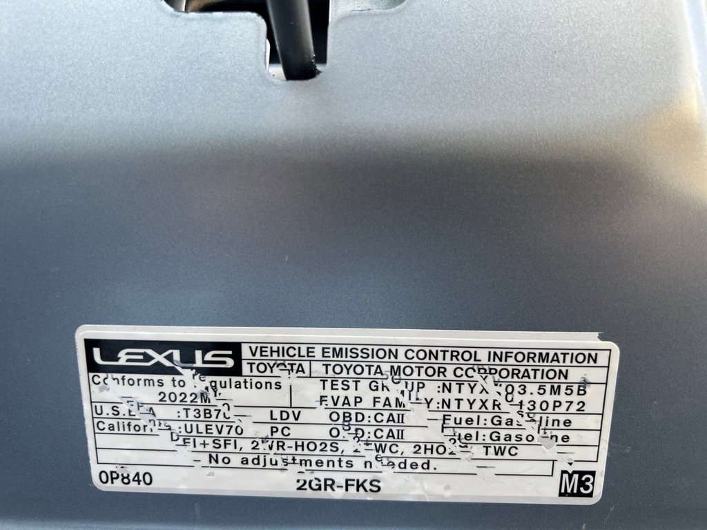 Used 2022 Lexus ES 350 F Sport image 45