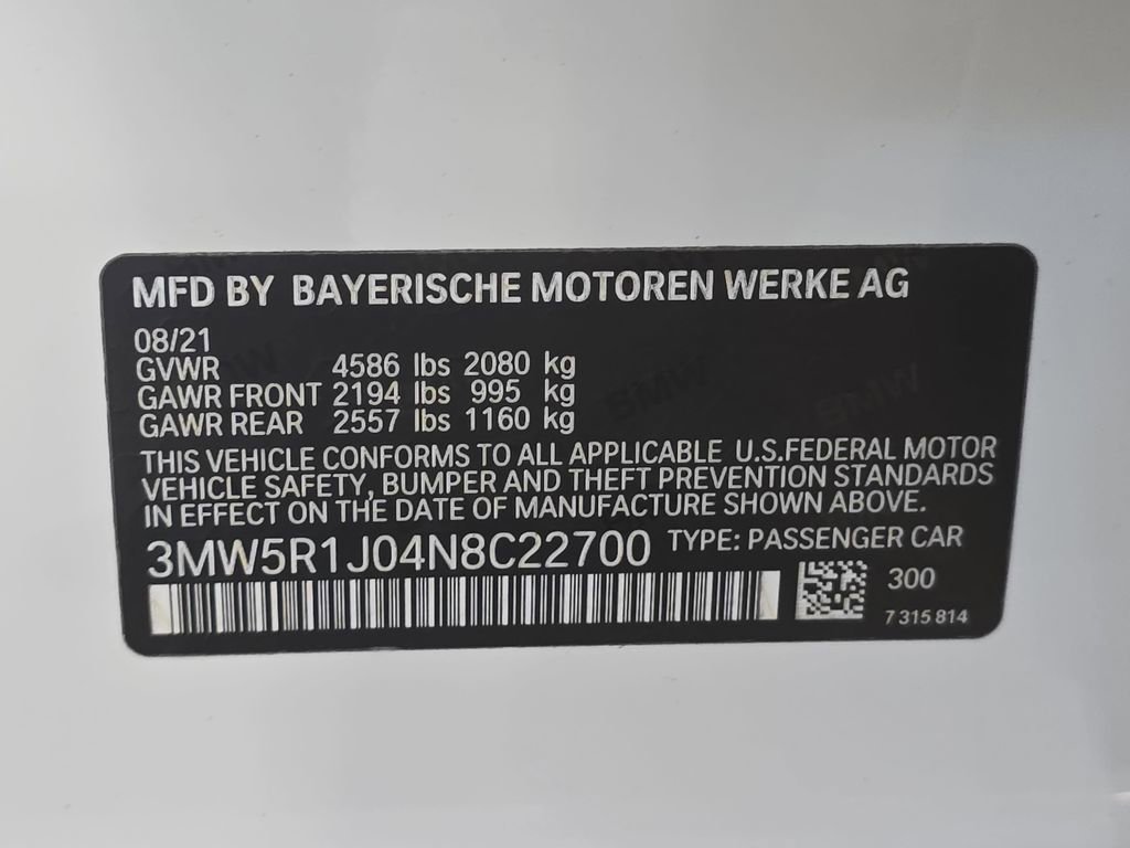 Certified 2022 BMW 330i Sedan image 28