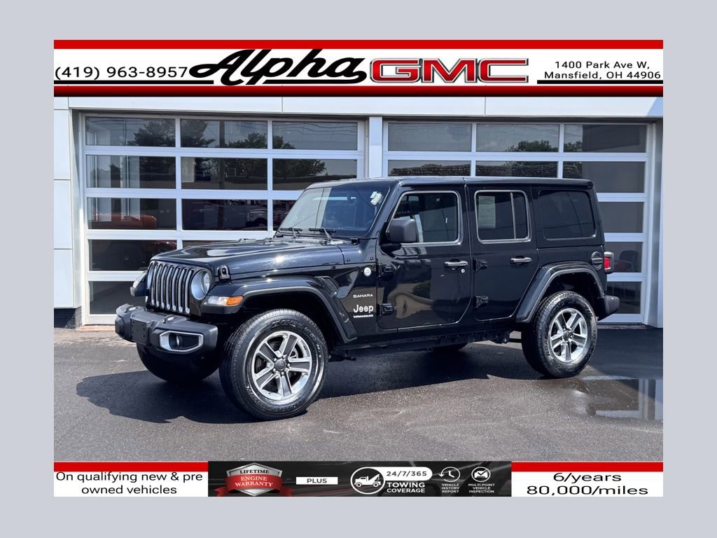 Used 2023 Jeep Wrangler Unlimited Sahara AWD/4WD 360° Tour