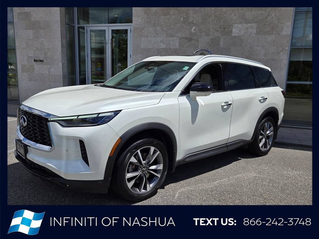 Certified 2023 INFINITI QX60 Luxe w/ Cargo Package AWD/4WD image 2