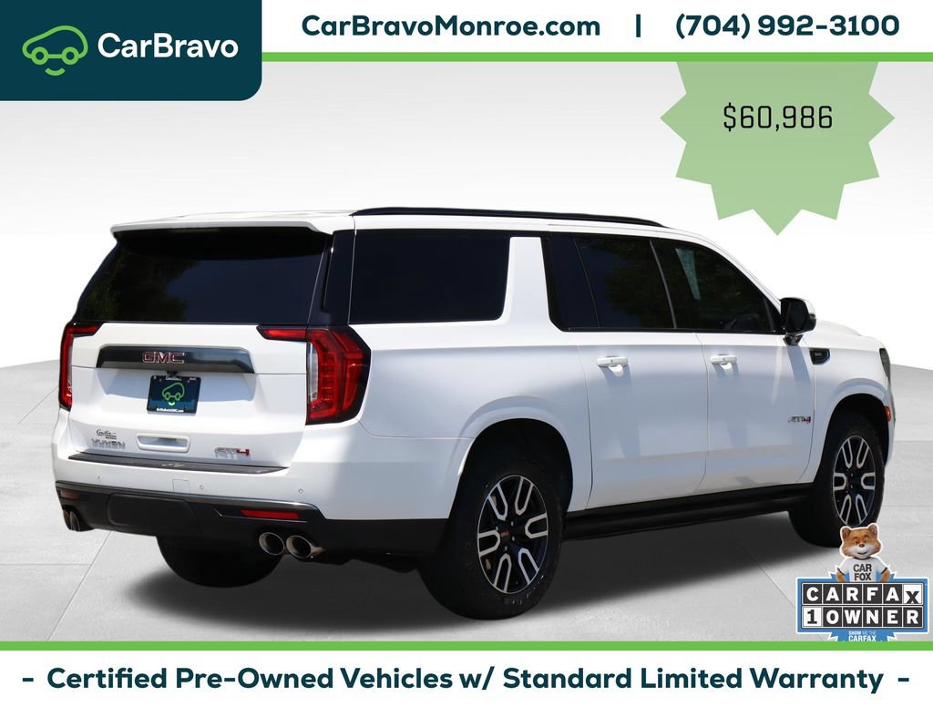 Certified 2023 GMC Yukon XL AT4 w/ AT4 Premium Plus Package AWD/4WD image 7