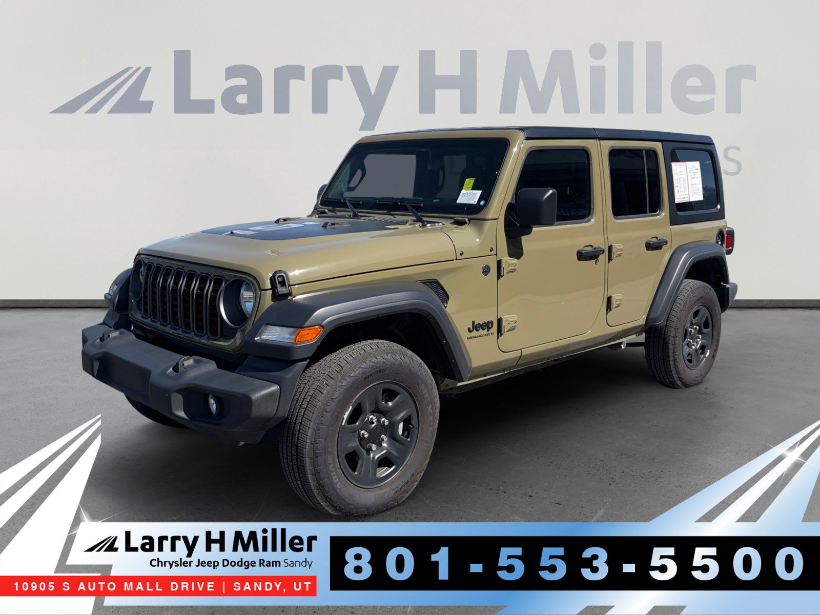 Used 2025 Jeep Wrangler Sport AWD/4WD image 1