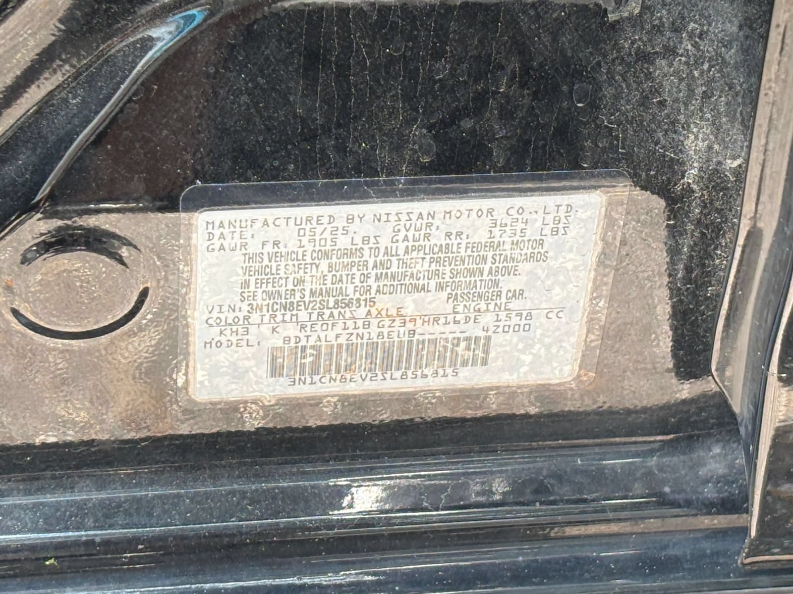 Used 2025 Nissan Versa SV FWD image 26