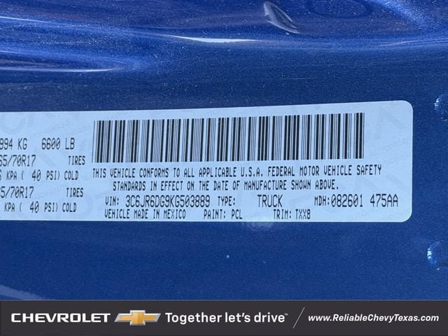 Used 2019 RAM 1500 Tradesman w/ Power & Remote Entry Group RWD image 33